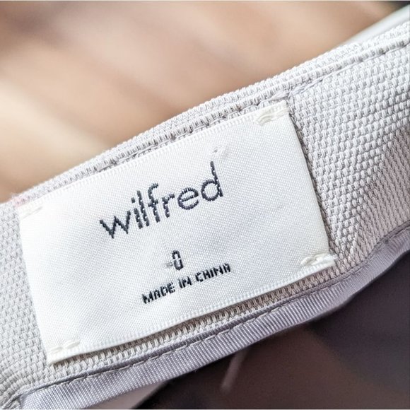 WILFRED Ecoulement Jumpsuit Ashen Grey Wide Leg Aritzia 0 XS - Picture 8 of 12